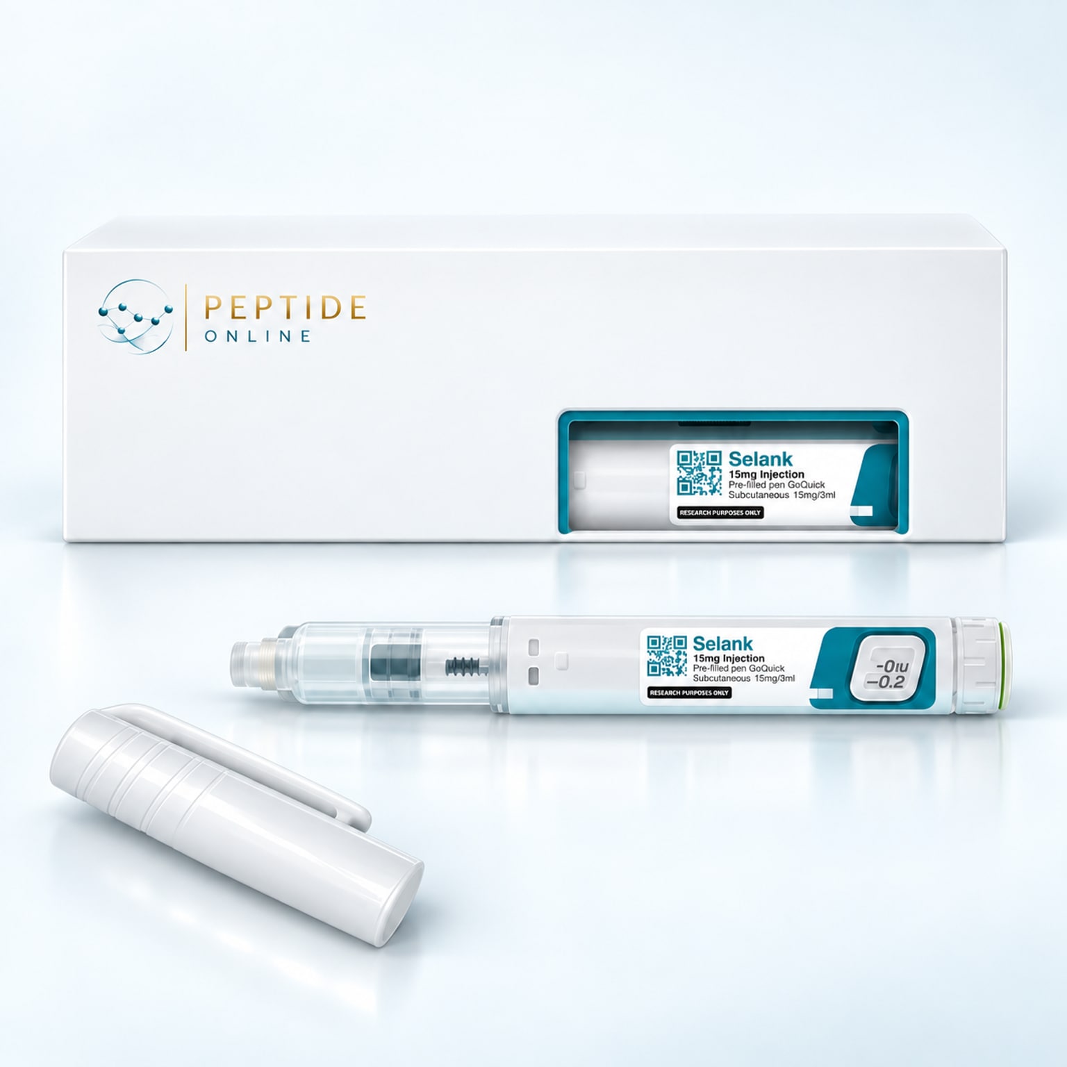 Selank Peptide Pen 15mg van Peptide Online